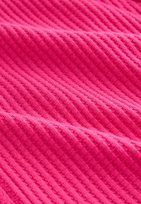 REGULAR FIT-TEXTURED WAFFLE ZIP THROUGH - Kardiganas - fluro pink