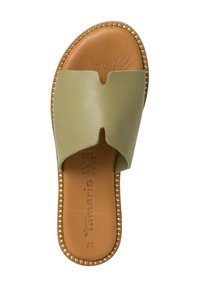 Tamaris Mules - sage