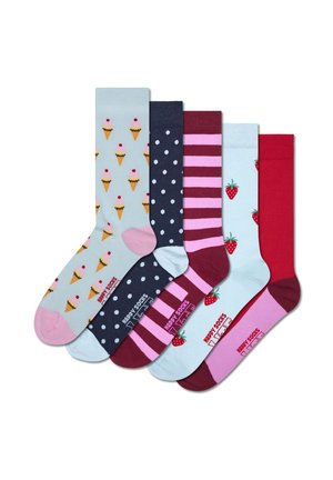 5-PACK EVERYDAY ICE CREAM  - Socks - light blue