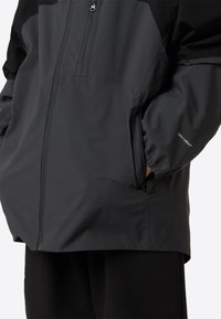 The North Face TEEN HIKE PACKABLE UNISEX - Αδιάβροχο μπουφάν - black/asphalt grey