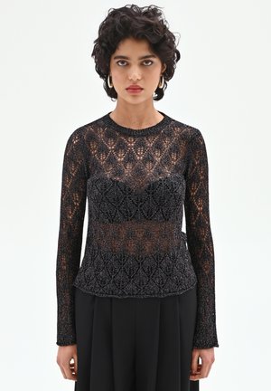 Maglietta a manica lunga - black