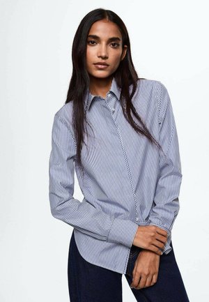 Button-down blouse - modrá obloha