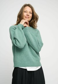 moshi moshi mind - SIENNA  - Jumper - green melange Thumbnail Image 1