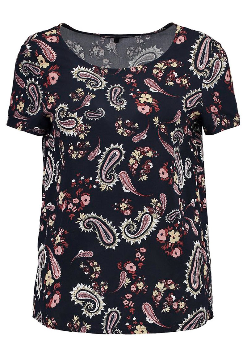 Vero Moda T-shirt print donkerblauw