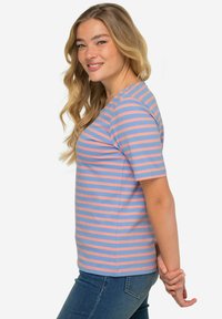 LAURASØN CLASSIC FIT - Triko s potiskem - sky blue