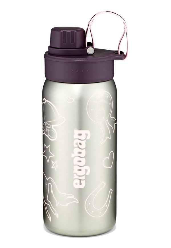 EDELSTAHL TRINKFLASCHE - Trinkflasche - lila