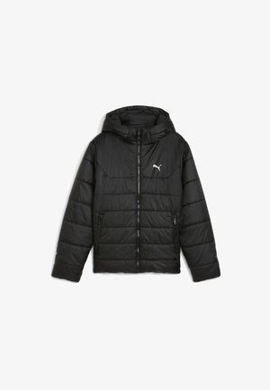 HOODED PADDED - Zimska jakna - black
