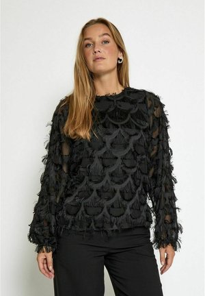KYLIN LONG SLEEVE - Bluse - black