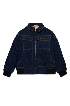 UNISEX - Denimová bunda - blue