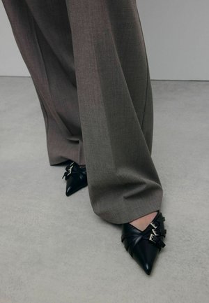 Slingback ballerina´s - black