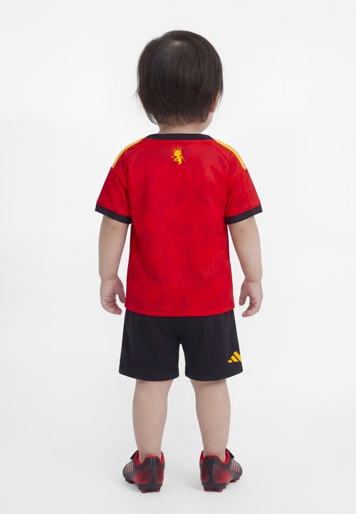 adidas BELGIUM RBFA HOME MINIKIT BABY SET - Sports T-shirt - red/bold gold-coloured — foto 2