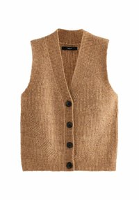 Next BUTTON FRONT TANK - REGULAR FIT - Weste - camel
