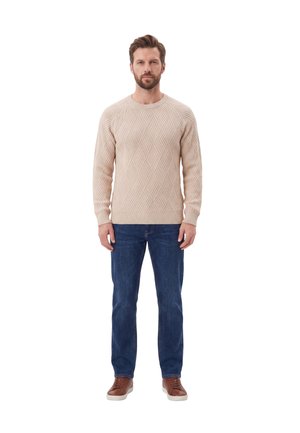 Yes Zee, MAGLIA 0710 VAR - Maglione - mottled beige