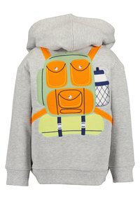 Blue Seven Felpa con zip - grau