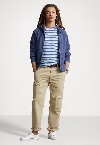 Polo Ralph Lauren LOOPBACK FLEECE FULL-ZIP HOODIE - Sweatjakke - light navy