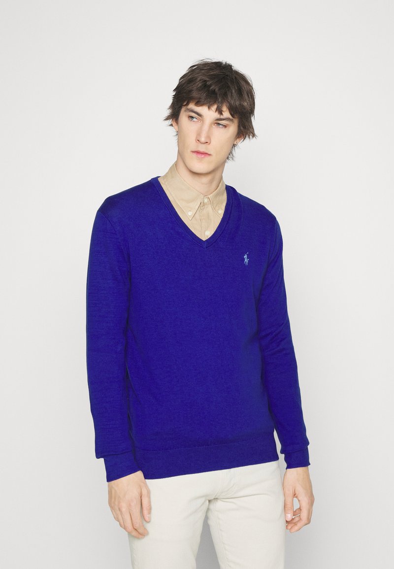 Polo Ralph Lauren SLIM FIT TEXTURED COTTON JUMPER Jumper city royal
