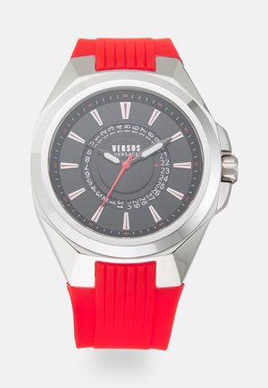REVO UNISEX - Zegarek - red/silver-coloured/black