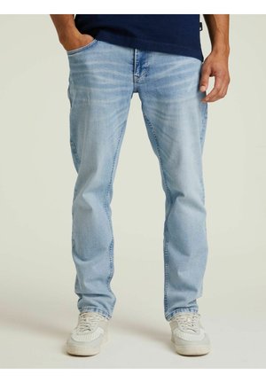 IRON CRAWFORD - Jeans straight leg - light blue