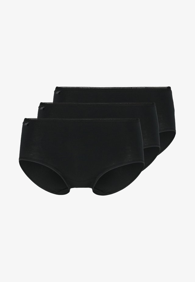 24/7 3 PACK - Panties - black