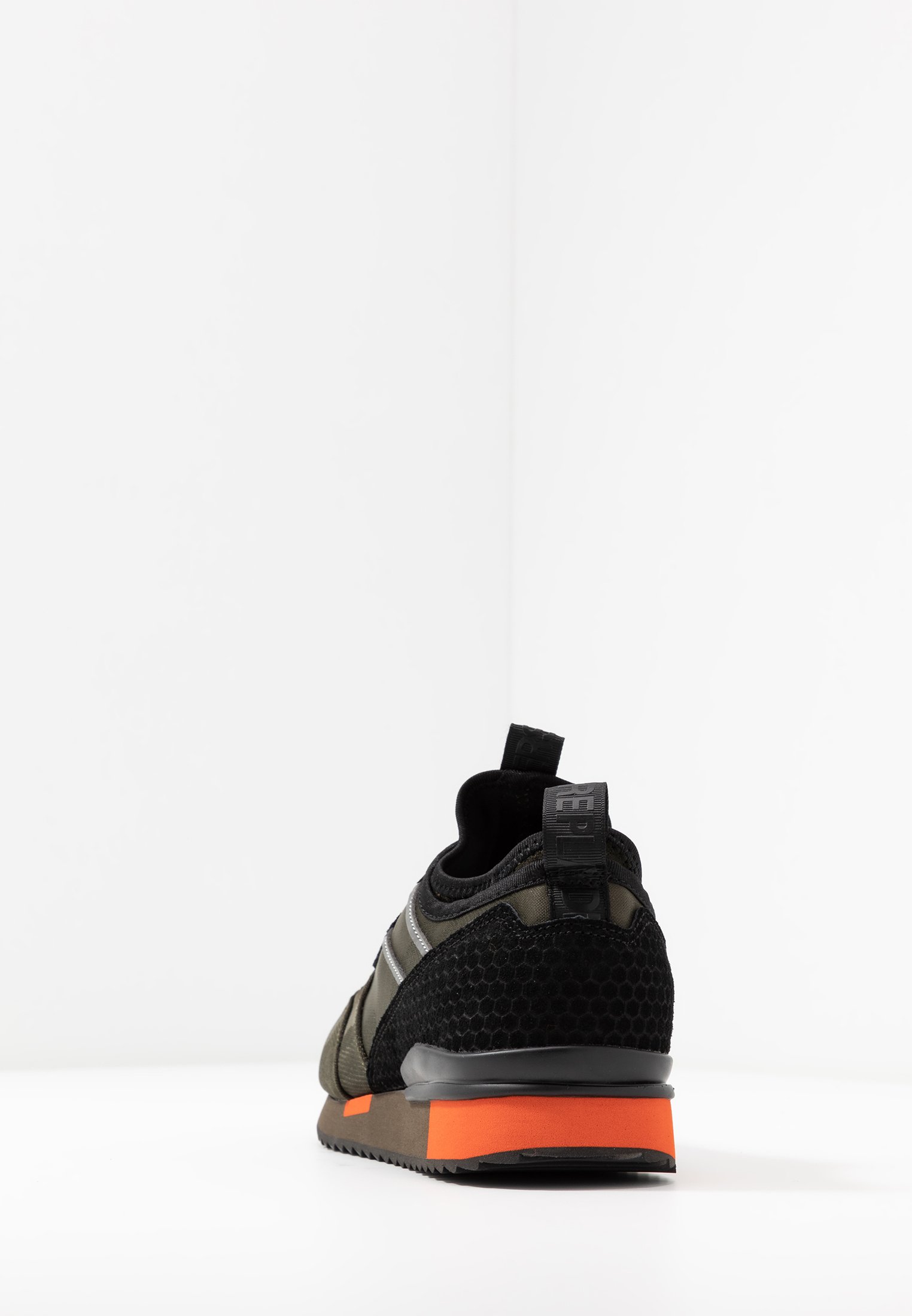 Replay STONEWALL Sneaker low military greenorange Replay STONEWALL Sneaker low military greenorange