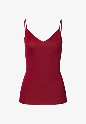 Hanro SEAMLESS SPAGHETTI - Unterhemd/-shirt - red dahlia