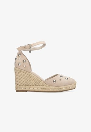 XTI, ZAPATO DE MUJER CON CUÑA - TAUPE - Cuñas - marron