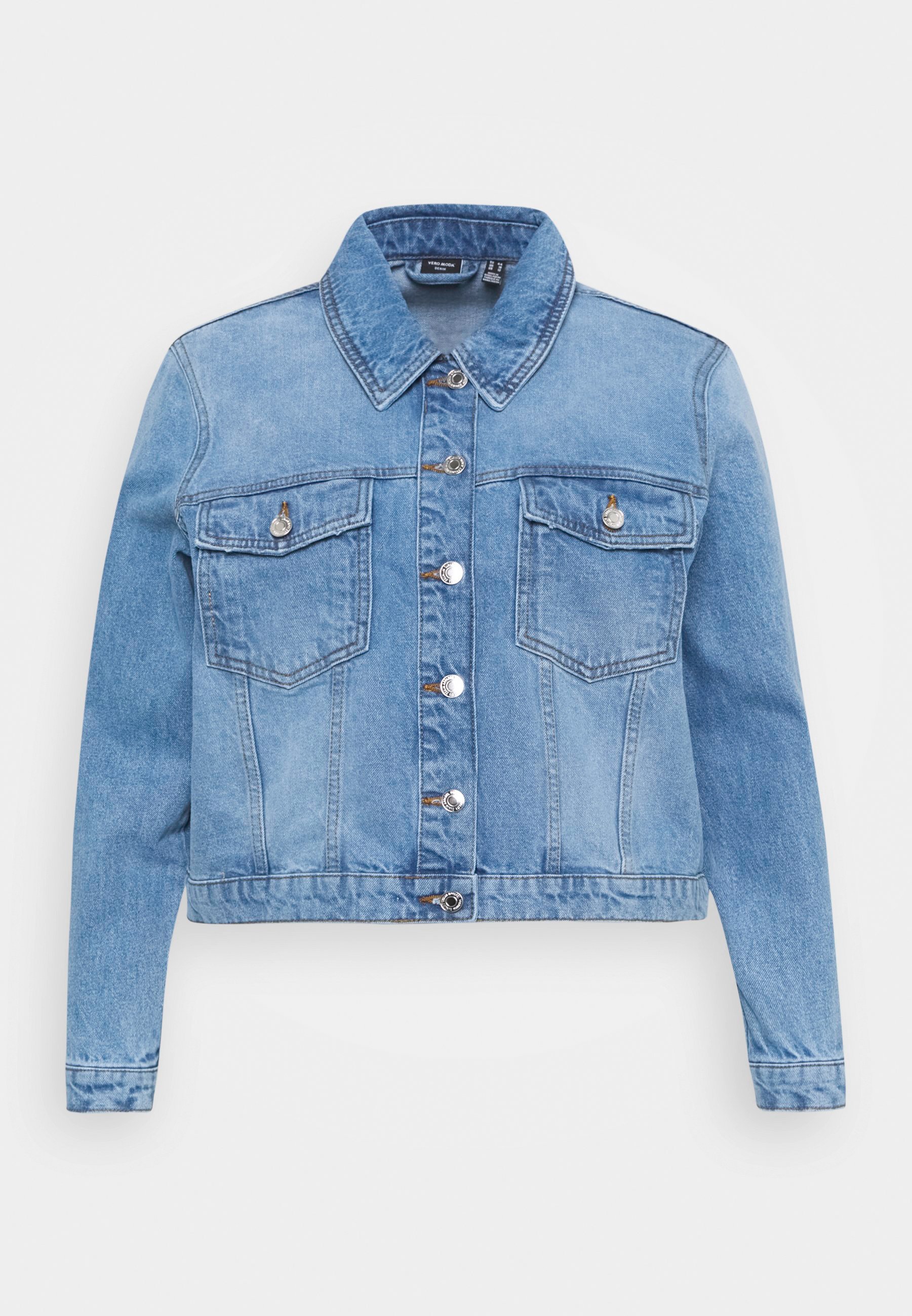 short blue denim jacket