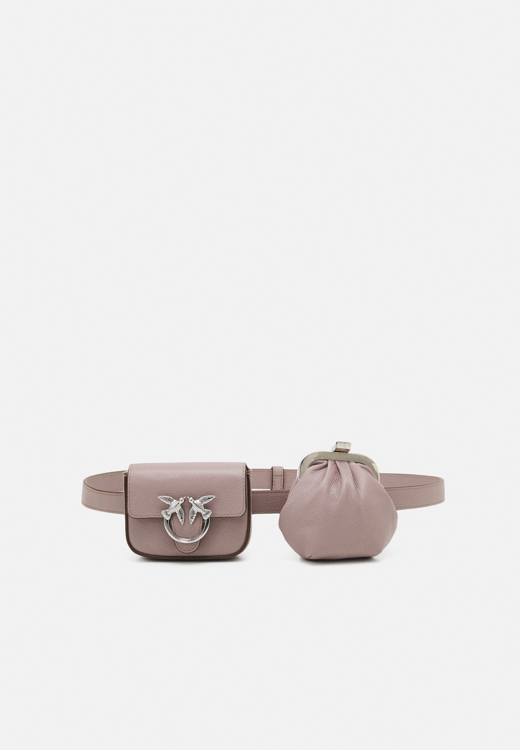 Pinko LOVE BERRY BUBBLES BELT - Marsupio - taupe/grigio talpa - Zalando