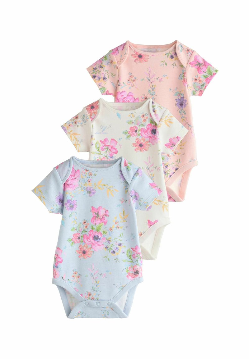 Next 3 PACK - Body - pink floral print