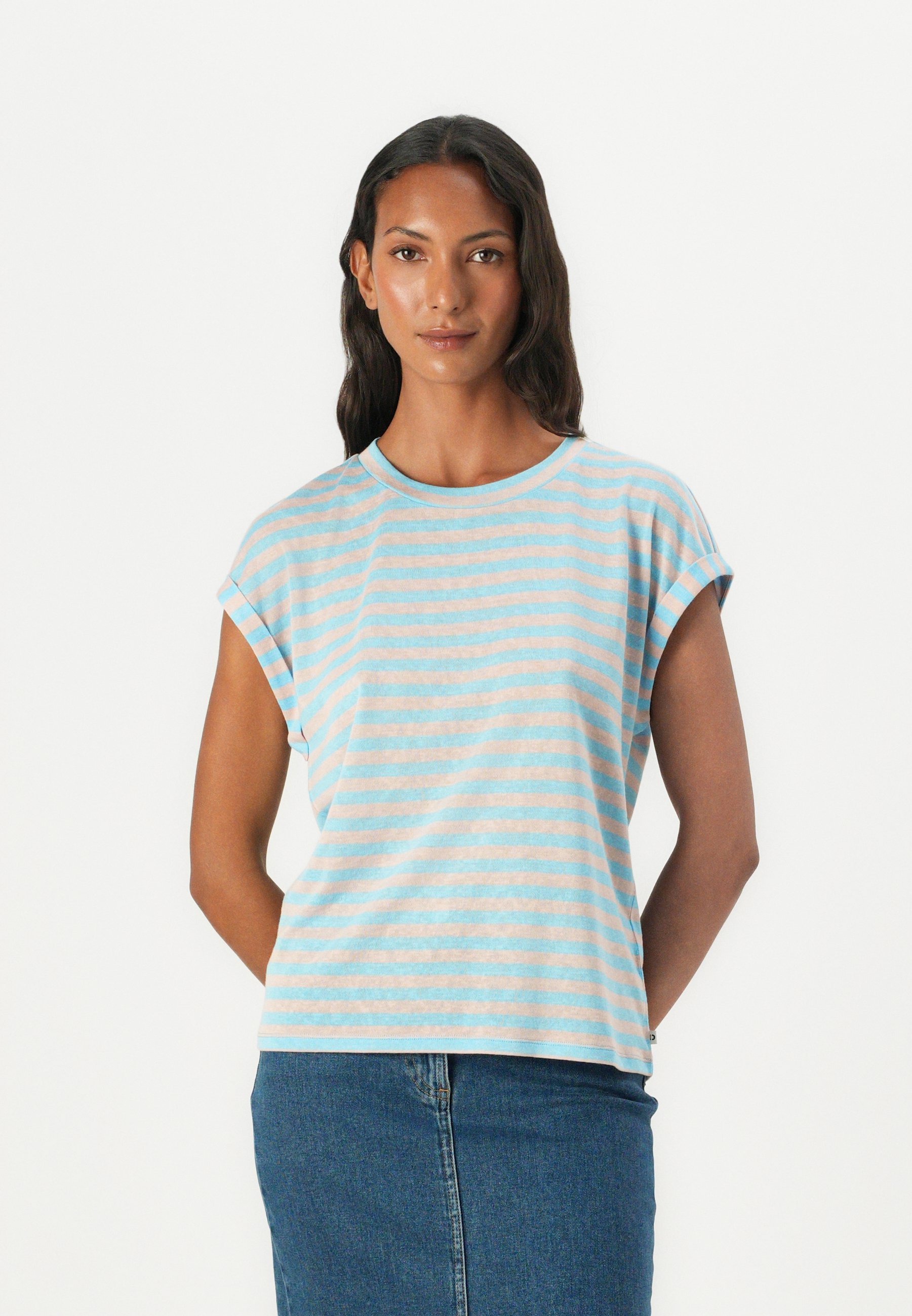 売れ筋商品|||トム テイラー デニム Tシャツ レディース トップス FLUENT  - Print T-shirt - rose/blue DISNEY | TEE 06 | GOOD ROCK SPEED（グッドロックスピード
