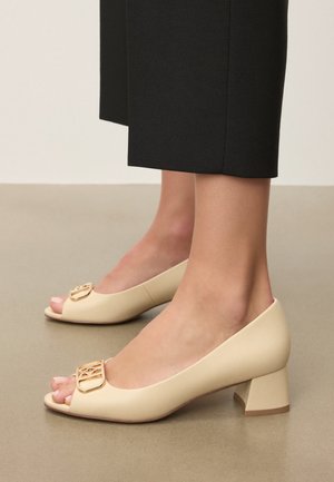 Kazar ELEAN - Peeptoe - beige b