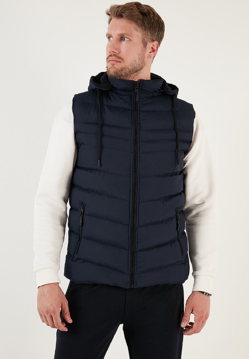 Buratti REGULAR FIT - Väst - dark blue