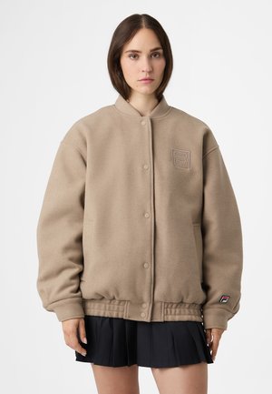 APPAREL COMO FELTED VARSITY  - Bomber Jacket - weathered teak