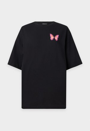 Even&Odd, Tricou cu imprimeu - black