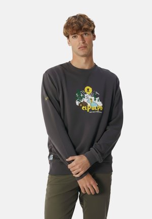 CUELLO REDONDO HIKE - Sudadera - gris antracita