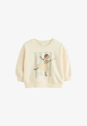 Next, REGULAR FIT - CREW NECK SWEATSHIRT - Pusa - cream little dancer