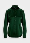 SLIM FIT SILK SHIRT - Camicia - northwest pine