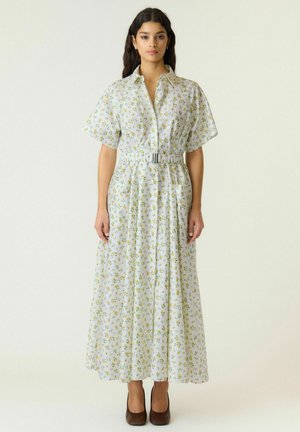 YAS, MAXIKLEID YASSALSY - Maxi-jurk - star white