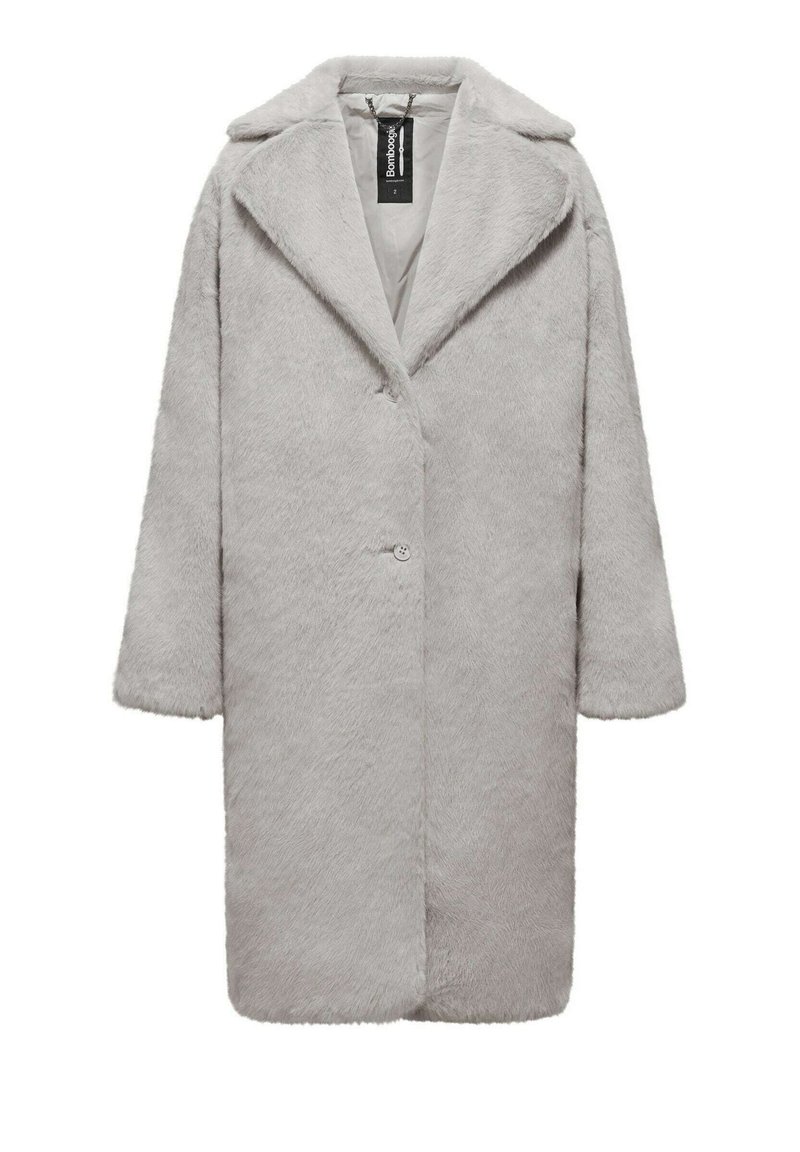 Bomboogie MIT REVERS - Wintermantel - crystal grey