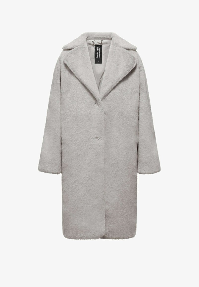 Bomboogie MIT REVERS - Wintermantel - crystal grey