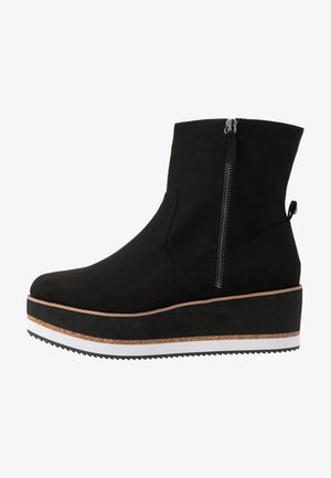 Bullboxer, Bottines à plateau - black
