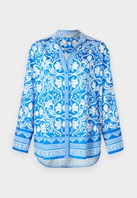 KIVA SHIRT - Bluza s gumbima - soiree true blue