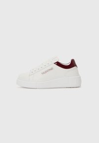 Unselected, white/bordeaux
