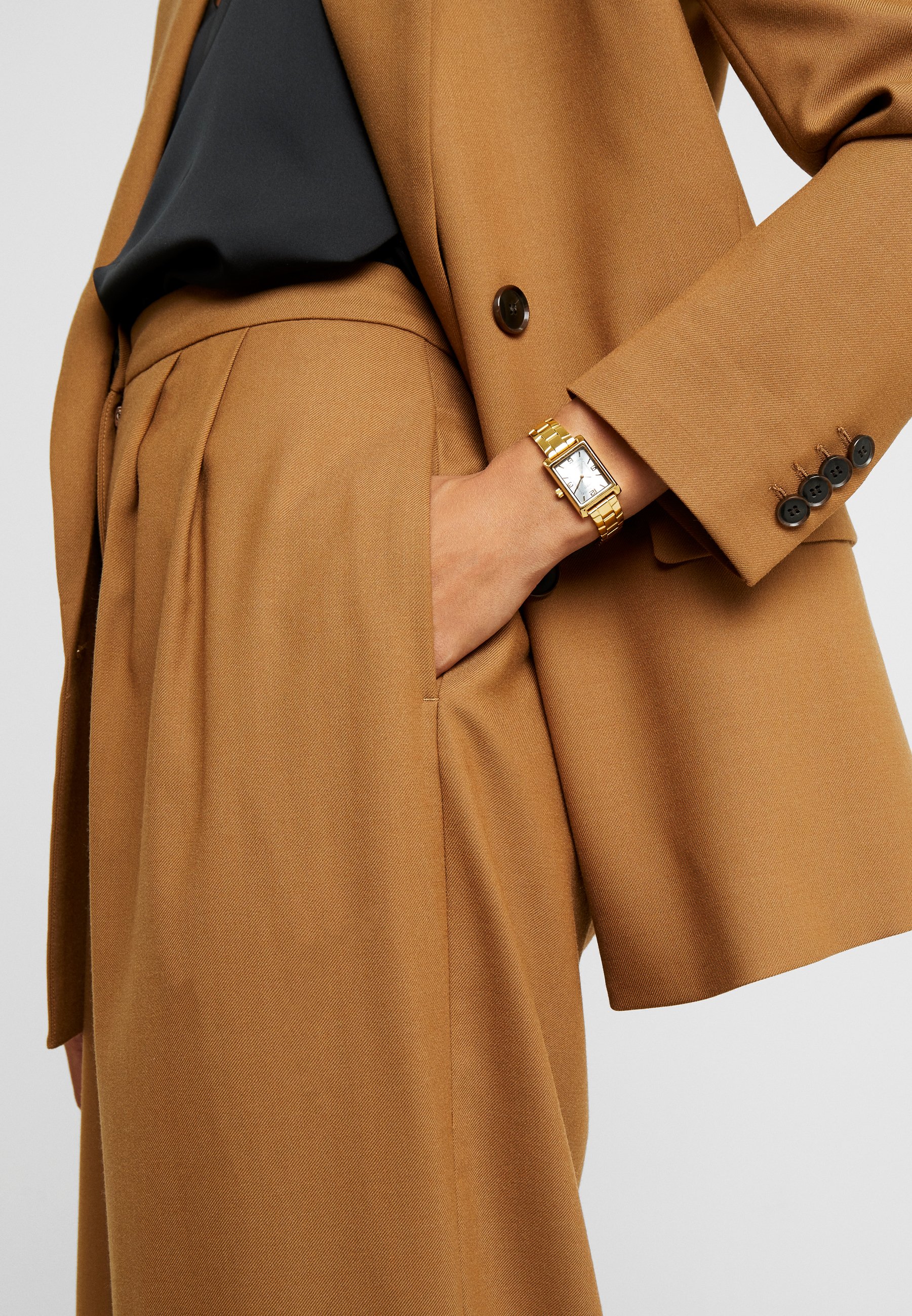 Casio Uhr gold-coloured/weiß