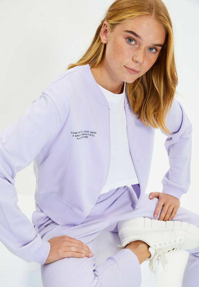 Damen Sweatshirts | Trendyol PARENT Sweatjacke purple/lila - TD35594 Damen Sweatshirts | Trendyol PARENT Sweatjacke purple/lila - TD35594