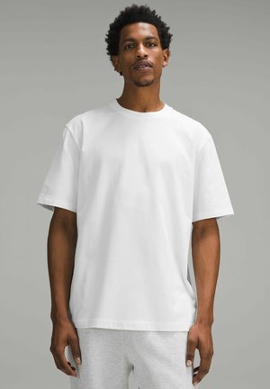 lululemon HEAVYWEIGHT COTTON - T-shirt basic - white