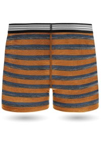 normani Outdoor Sports 2ER PACK MERINO BOXERSHORTS UNTERHOSE FUNKTIONSUNTERWASCHE SPORTHOSE - Boxer Briefs - orange blau grau