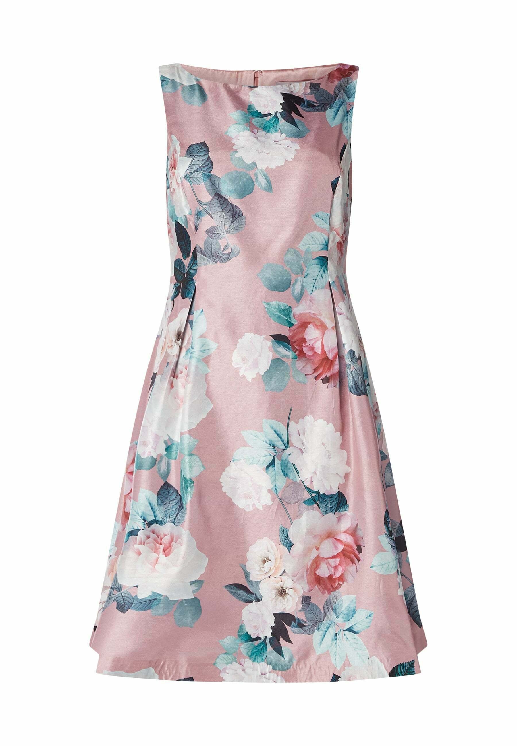 Christian Berg Cocktailkleid Festliches Kleid Rosemeliert Pink Zalando De 