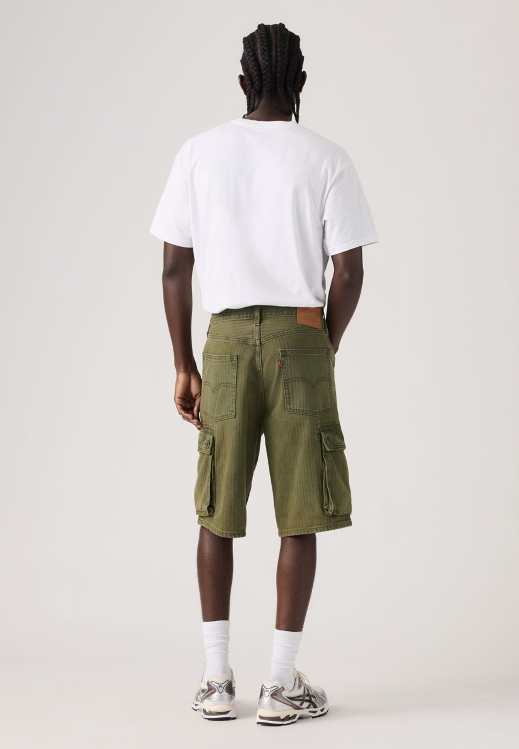 Levi's® 478® BAGGY CARGO SHORTS - Jeansshort - khaki/kaki - Zalando.nl
