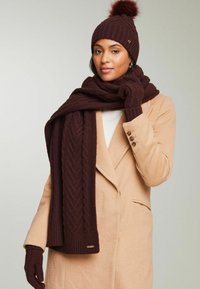 Lipsy COSY CABLE - Sjal / Tørklæder - red